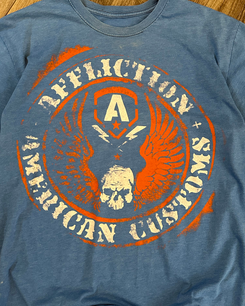 
                  
                    Vintage Y2K Affliction American Customs T-Shirt - Size L
                  
                