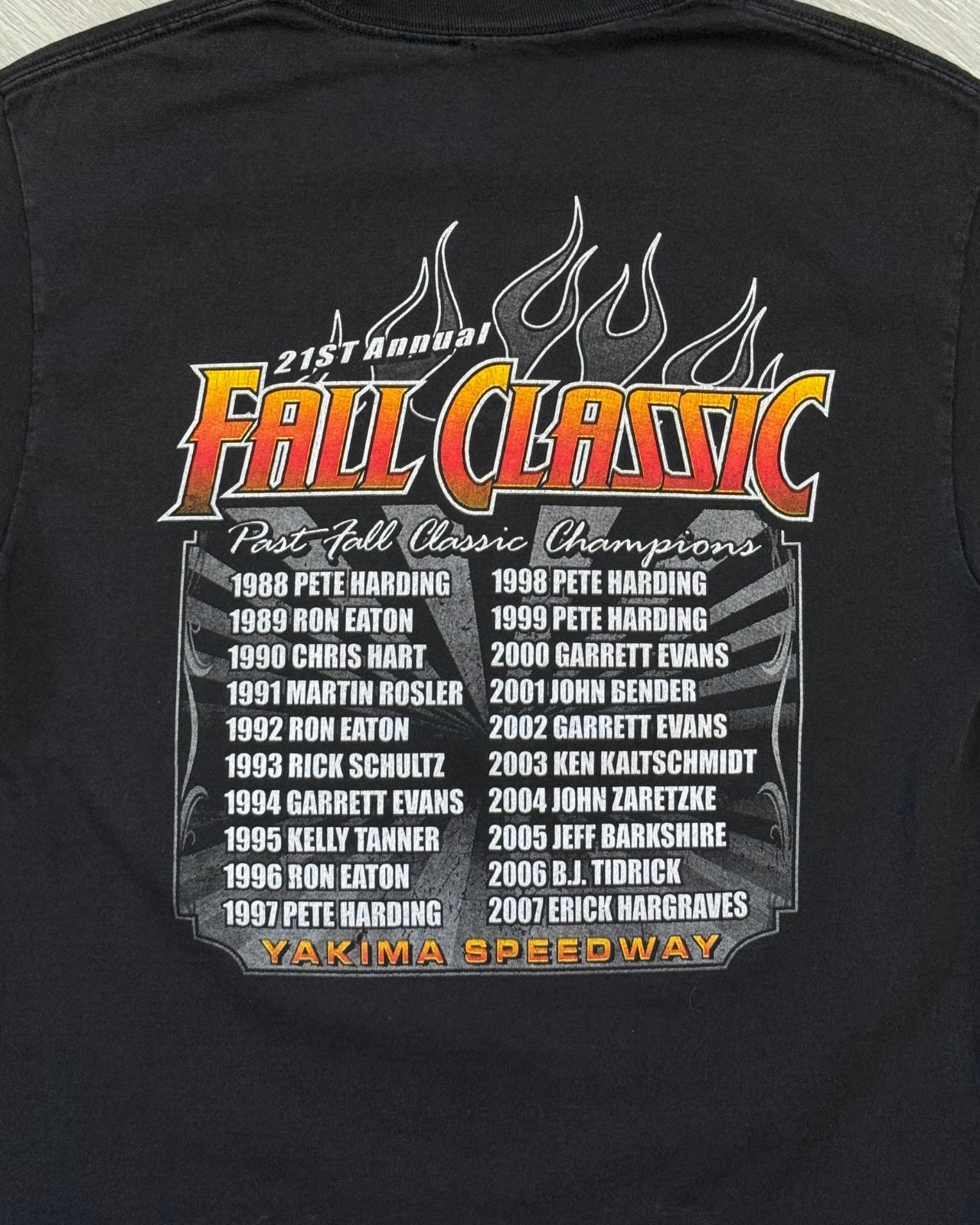 
                  
                    Rare '08 Yakima Speedway Fall Classic T-Shirt - Size S
                  
                