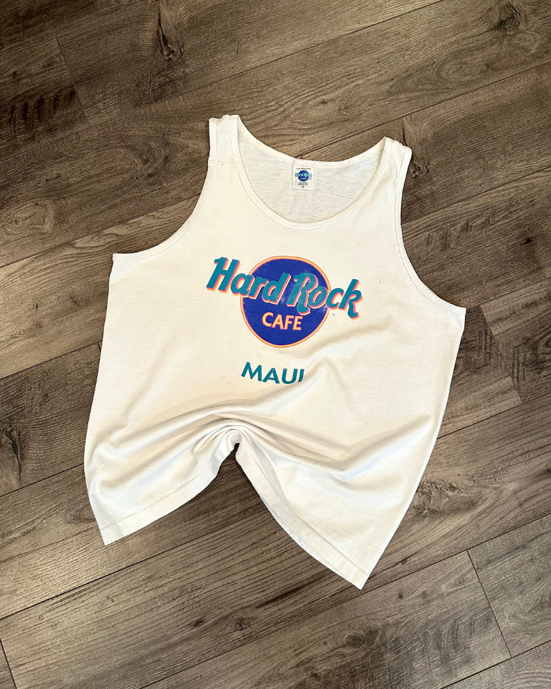 
                  
                    Vintage Hard Rock Cafe Maui Tank - Size L
                  
                