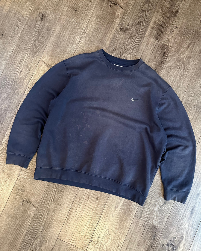 Vintage Nike Faded & Stained Crewneck - Size XXL