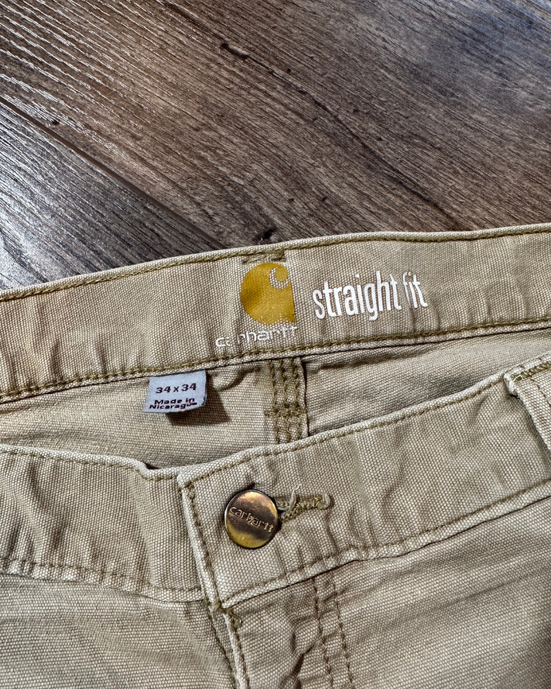 
                  
                    Vintage Carhartt Straight Fit Pants - Size 34x34
                  
                