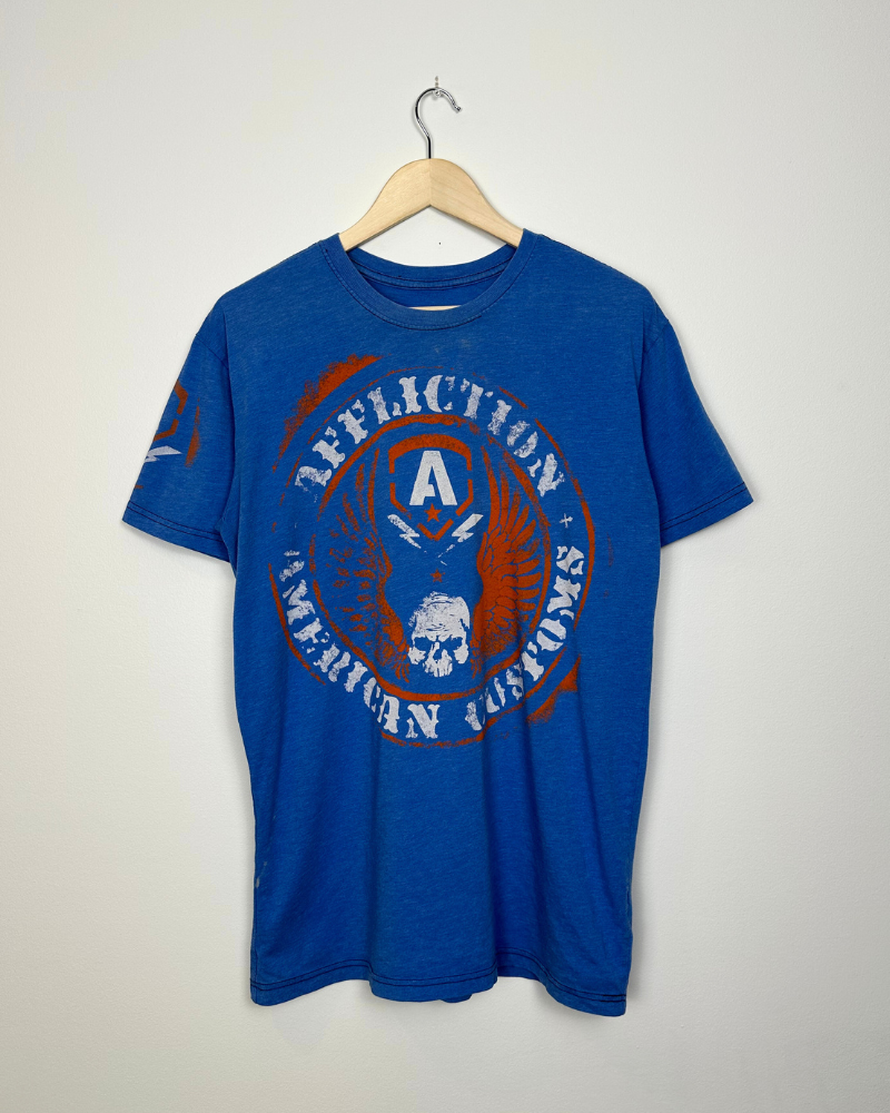 
                  
                    Vintage Y2K Affliction American Customs T-Shirt - Size L
                  
                