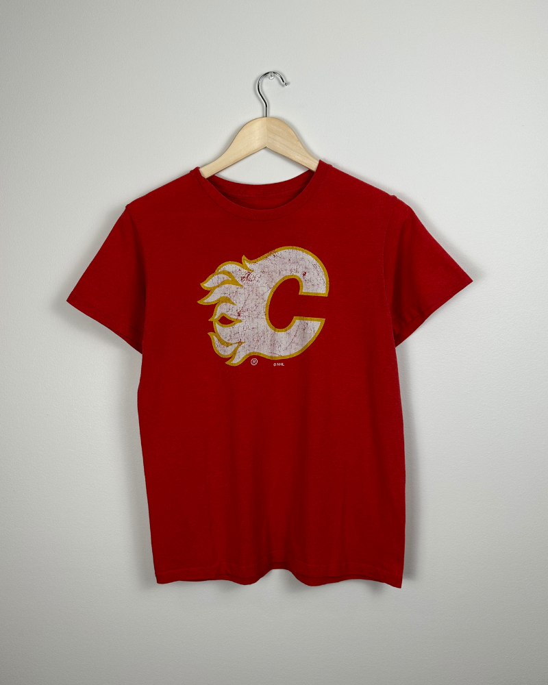 Vintage Calgary Flames NHL T-Shirt - Size M