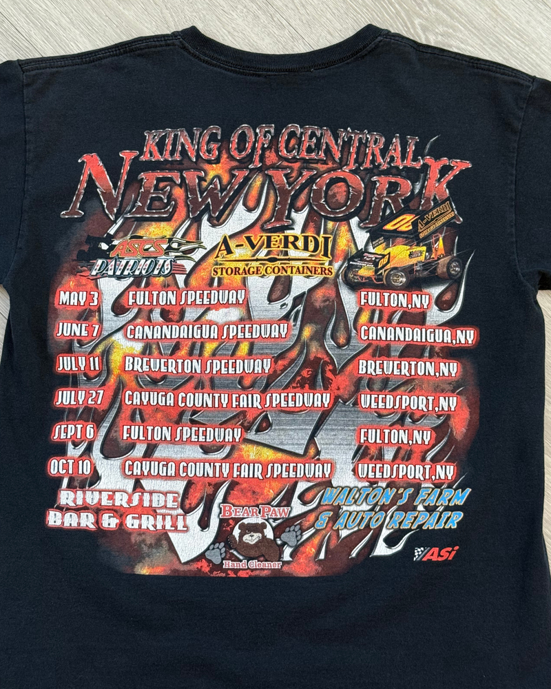 
                  
                    Rare '08 King of Central New York Sprint Car T-Shirt - Size S
                  
                