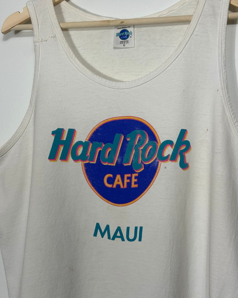 
                  
                    Vintage Hard Rock Cafe Maui Tank - Size L
                  
                