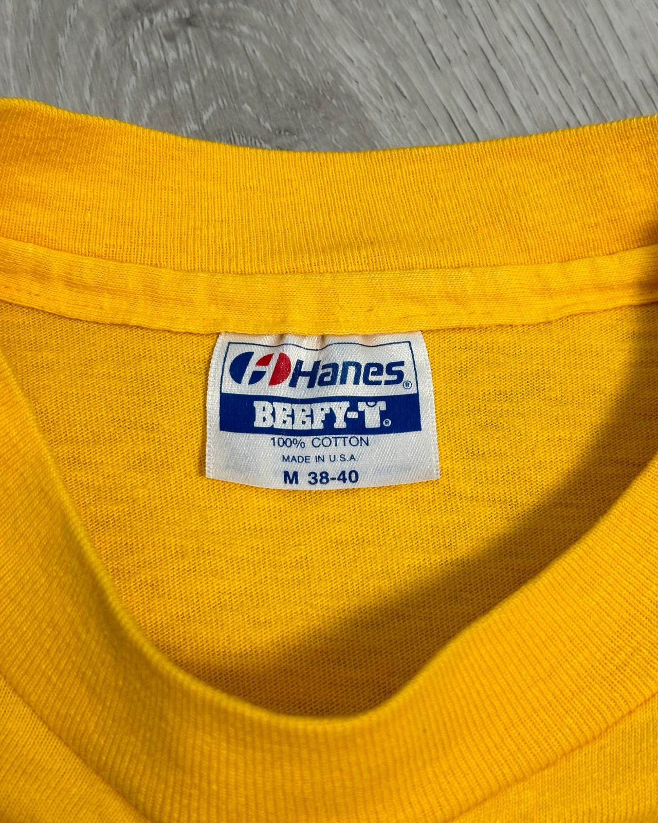 
                  
                    Vintage Hanes Beefy School Football T-Shirt - Size M
                  
                