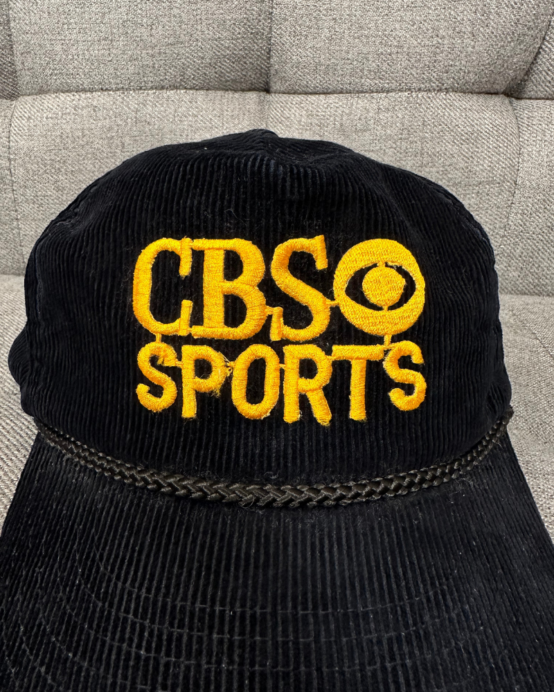 
                  
                    Vintage CBS Sports Corduroy Snapback Hat
                  
                
