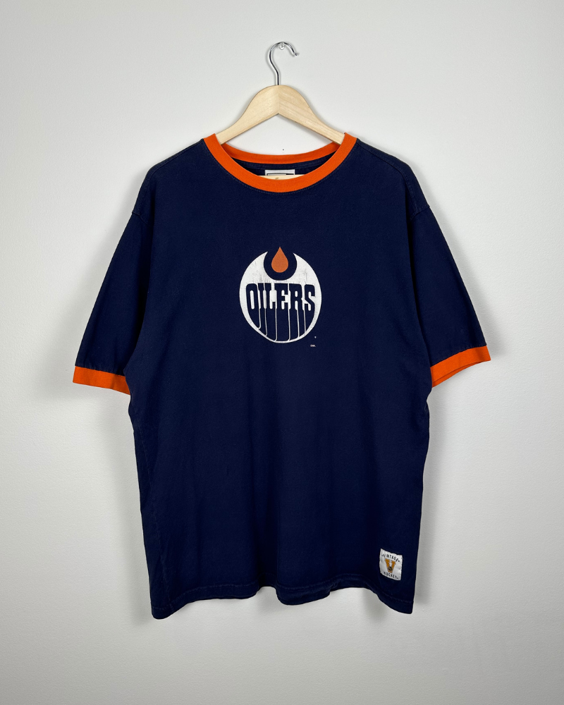 
                  
                    Vintage Puma Edmonton Oilers NHL T-Shirt - Size XXL
                  
                