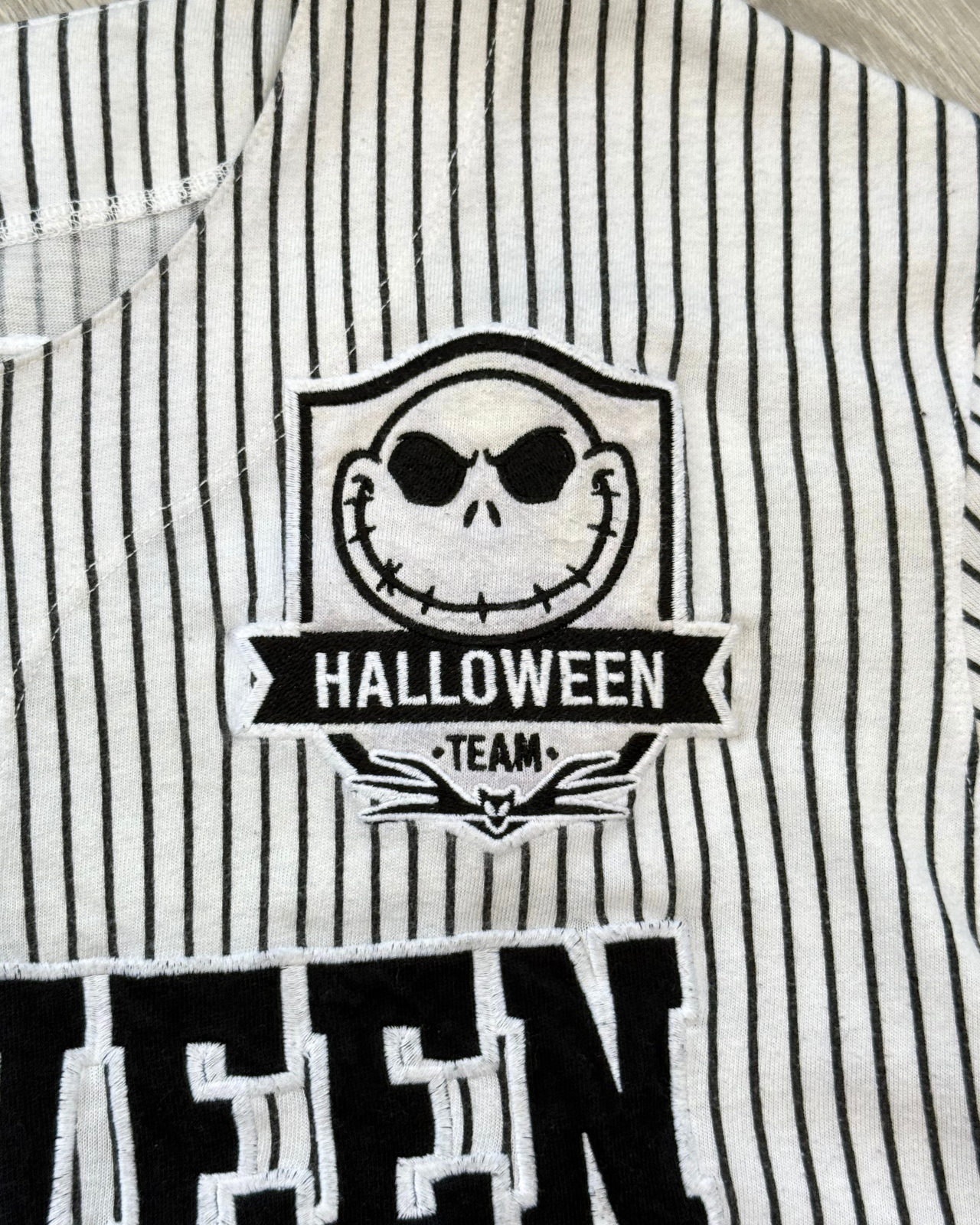 
                  
                    Disney Nightmare Before Christmas Halloween Town Skellington #0 Baseball Jersey - Size XXL
                  
                