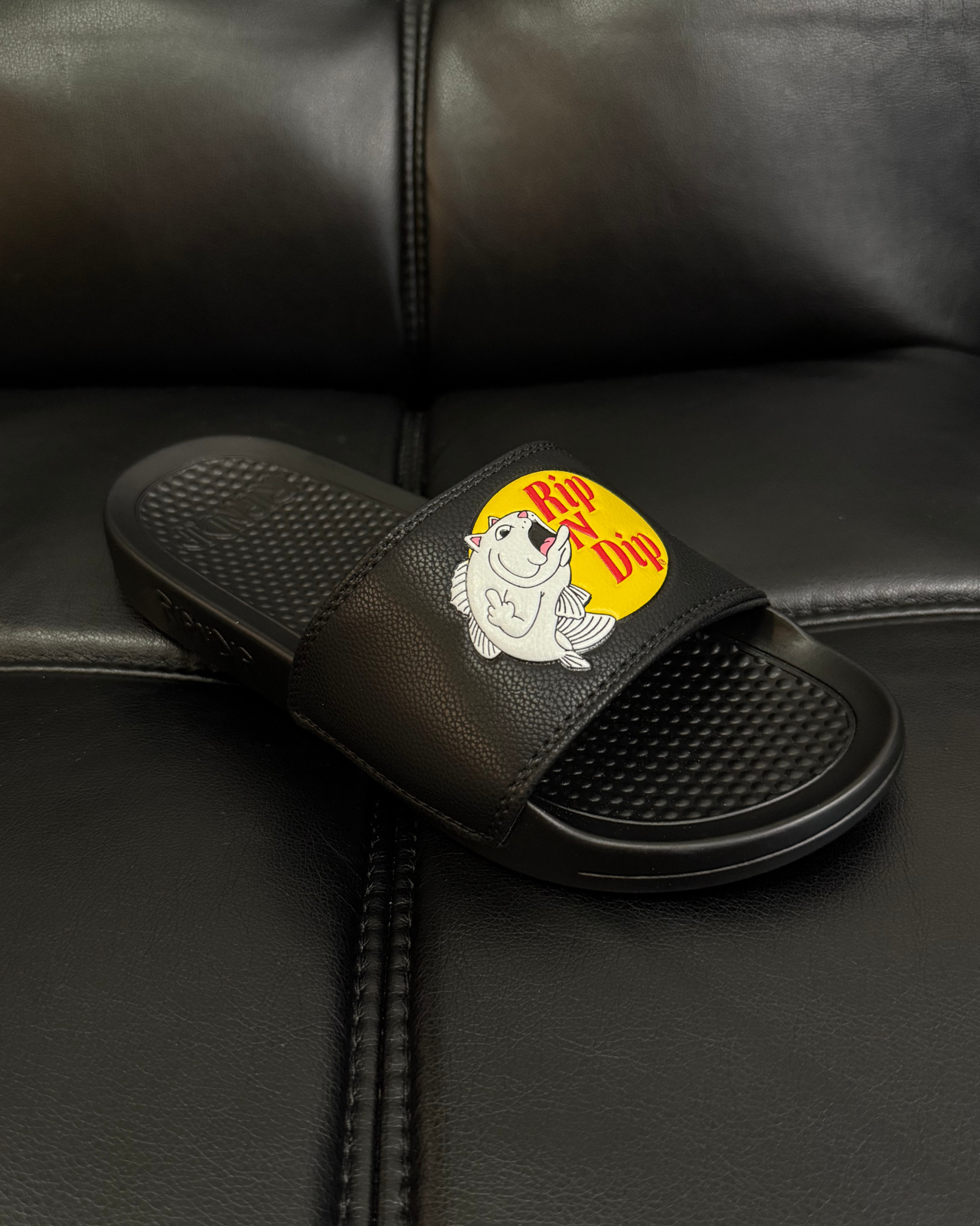 
                  
                    New - RIPNDIP Catfish Slides - Size 7
                  
                