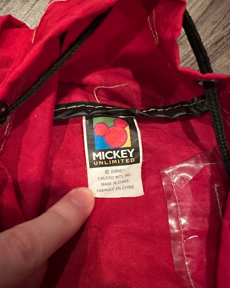 
                  
                    Vintage Disney Mickey Mouse Small Backpack
                  
                