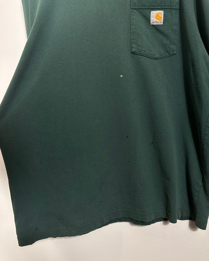 
                  
                    Vintage Carhartt Green Long Sleeve Pocket T-Shirt- Size L
                  
                