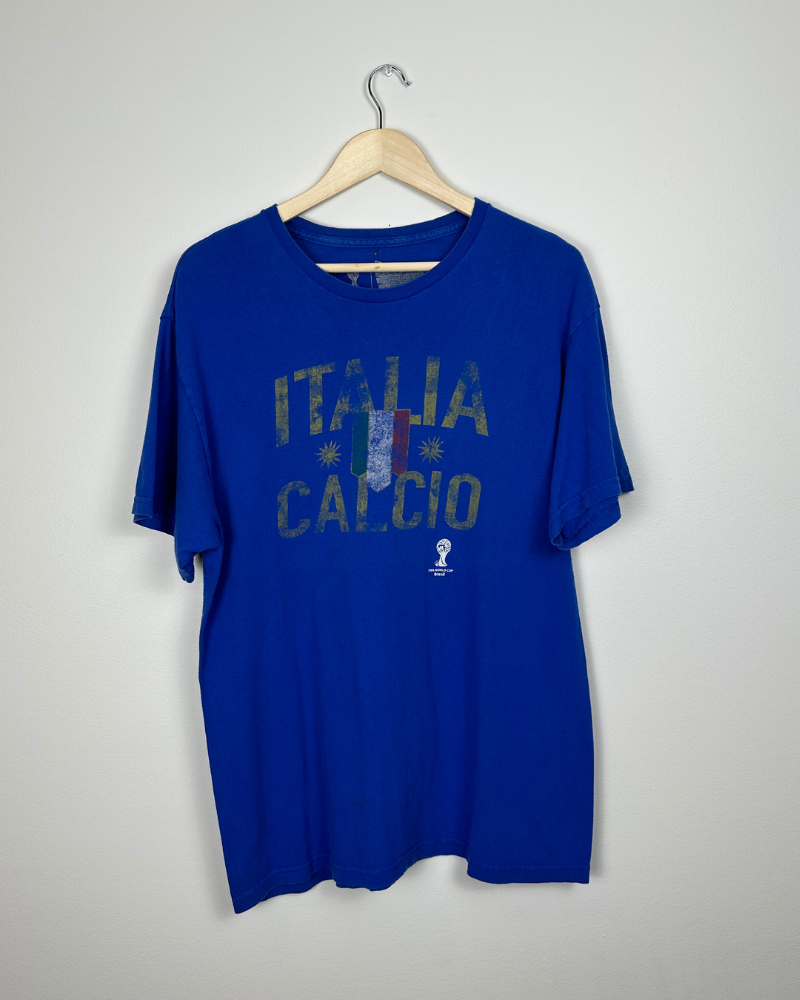 Vintage Italy FIFA World Cup '14 T-Shirt - Size L