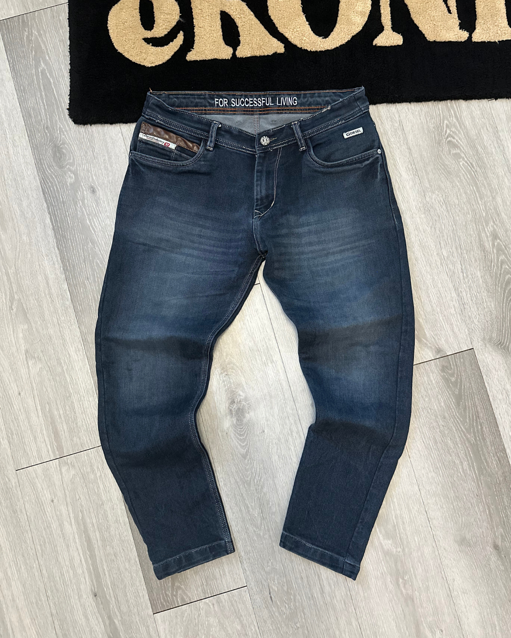 Diesel Tapered Fit Jeans - Size 34x28