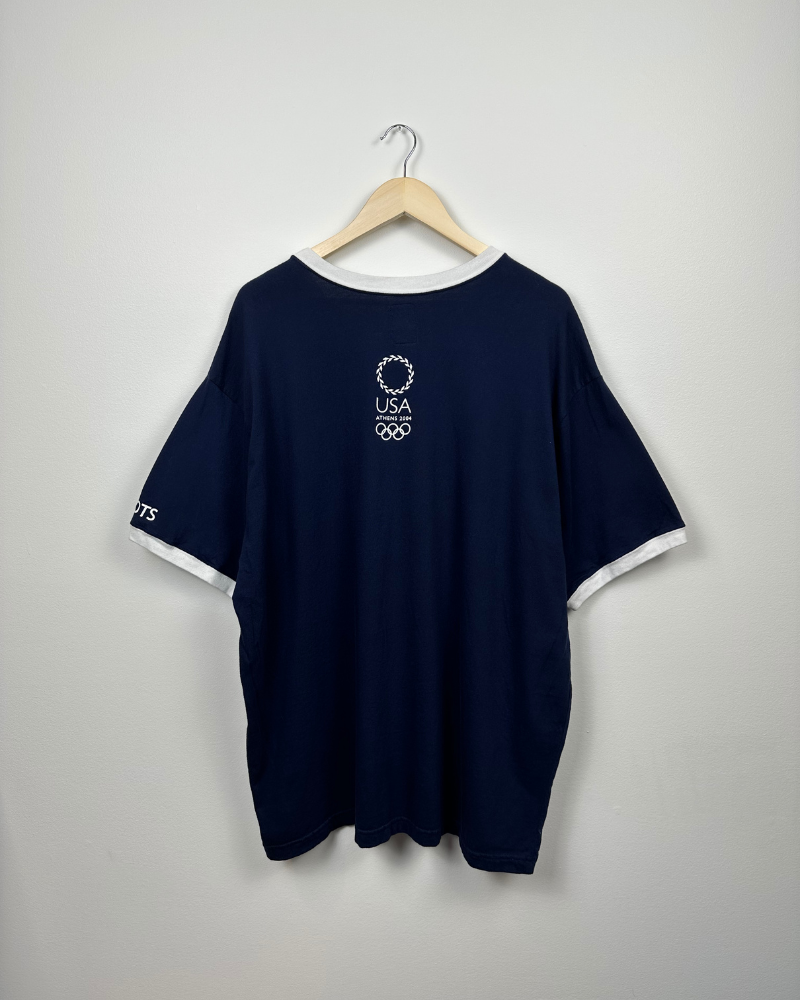
                  
                    Vintage Roots USA '04 Athens Olympics T-Shirt - Size XXL
                  
                