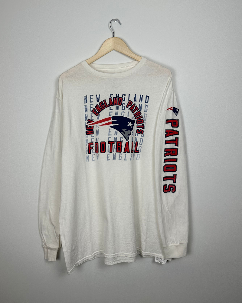 Vintage New England Patriots NFL Long Sleeve - Size XXL