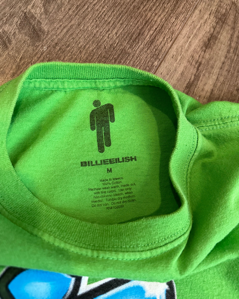 
                  
                    Billie Eilish Logo Tour T-Shirt - Size M
                  
                