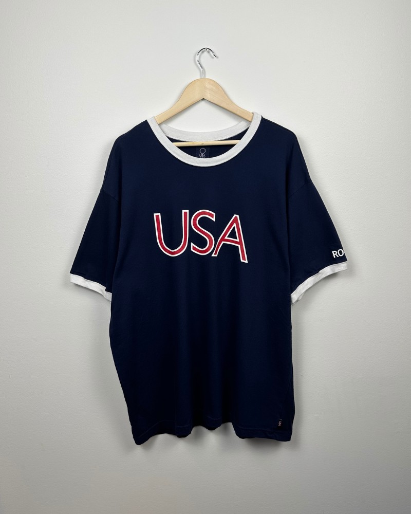 Vintage Roots USA '04 Athens Olympics T-Shirt - Size XXL
