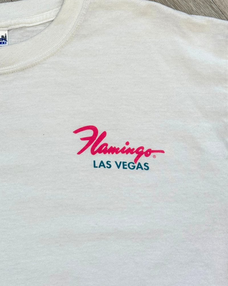 
                  
                    Vintage Flamingo Las Vegas Hotel T-Shirt - Size L
                  
                