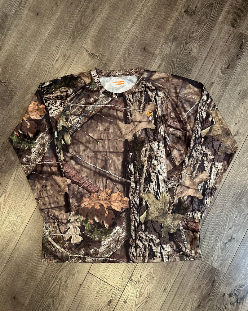 Game Winner Mossy Oak Tree Camo Long Sleeve Shirt - Size 3XL