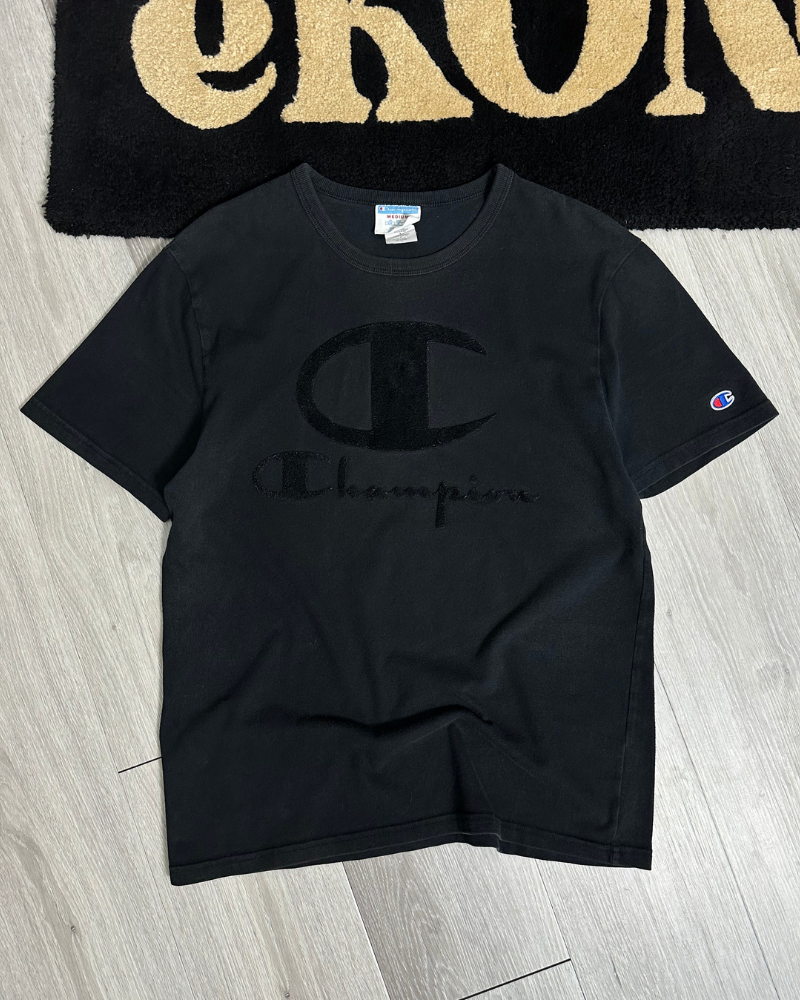 Champion Fleece Logo T-Shirt - Size M