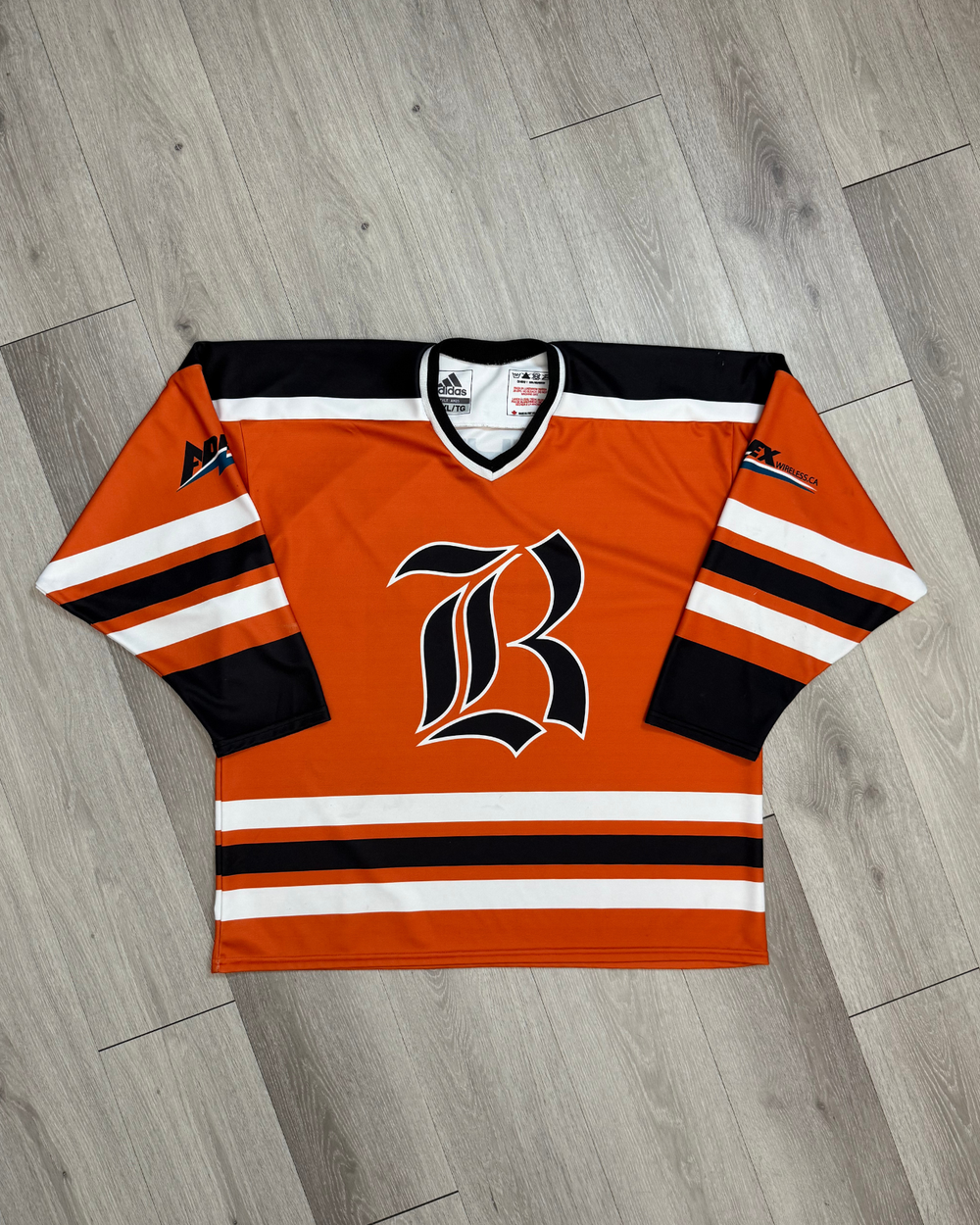 Rare Adidas Trinity Western University Bombers Hockey Jersey - Size XL