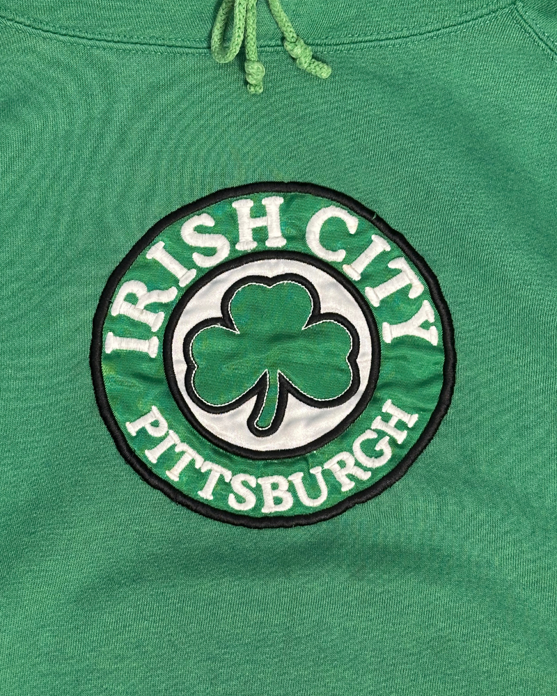 
                  
                    Vintage Irish City Pittsburgh Hoodie - Size M
                  
                