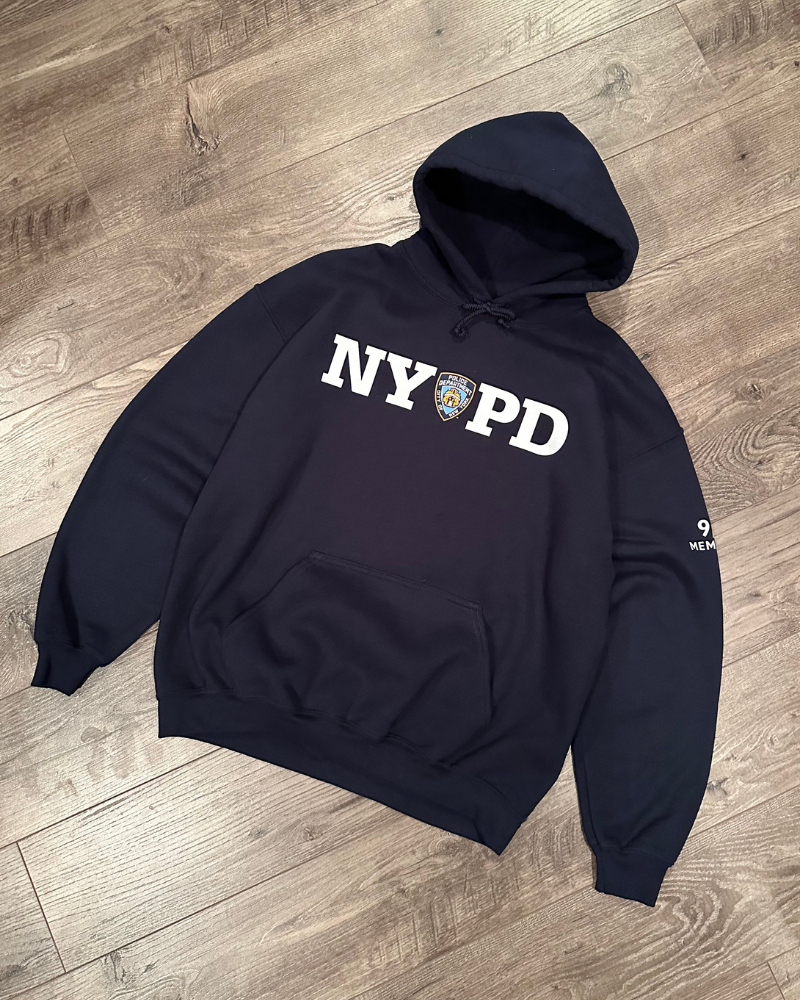 
                  
                    Vintage NYPD 9/11 Memorial Hoodie - Size L
                  
                