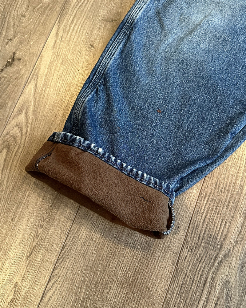 
                  
                    Vintage Wrangler Fleece Lined Carpenter Pants - Size 38x32
                  
                