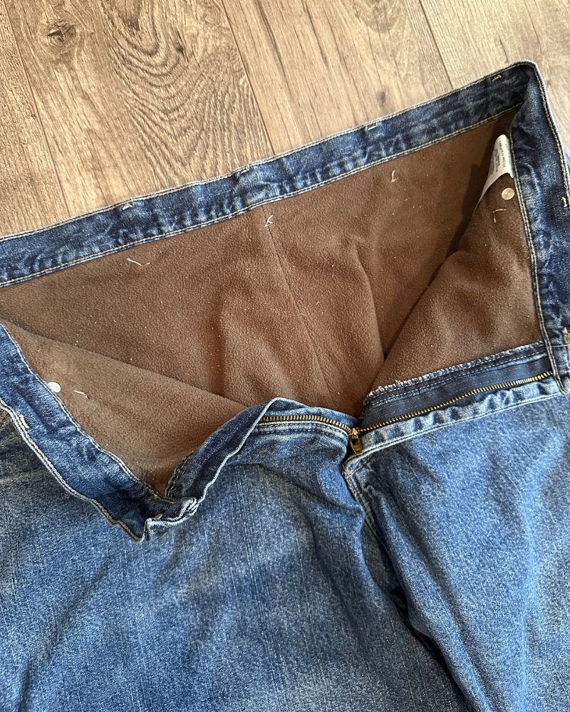 Fleece lined best sale carpenter jeans