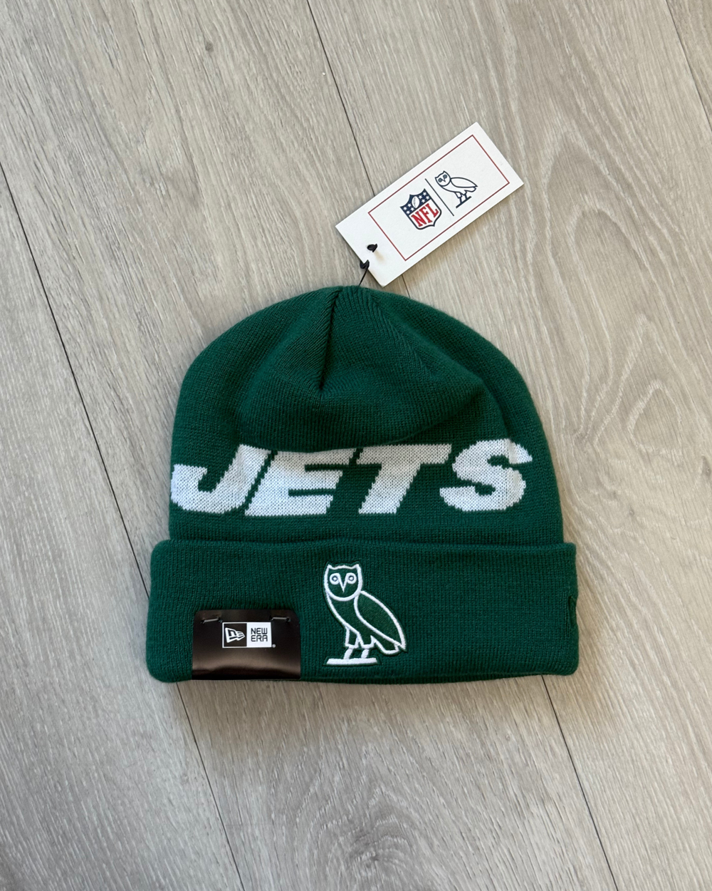 NWT - October's Very Own OVO x New Era x NFL New York Jets Beanie