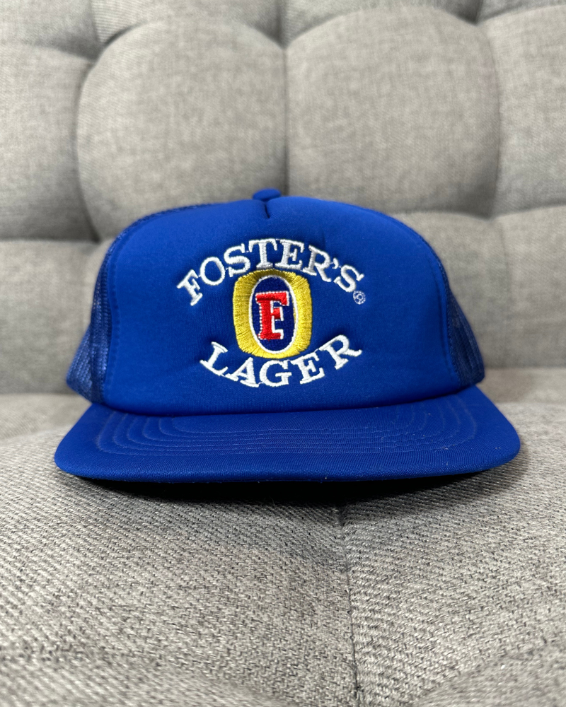 
                  
                    Vintage Foster's Lager Trucker Hat
                  
                