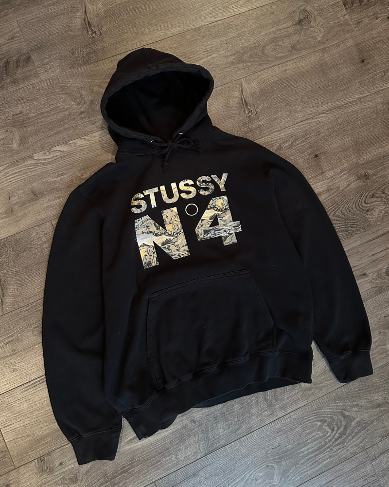 Stussy best sale n4 hoodie