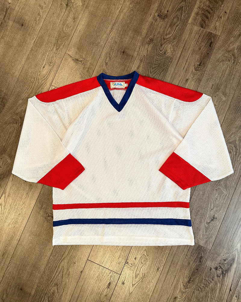 
                  
                    Vintage Blank Montreal Canadians Mesh Hockey Jersey - Size XL
                  
                