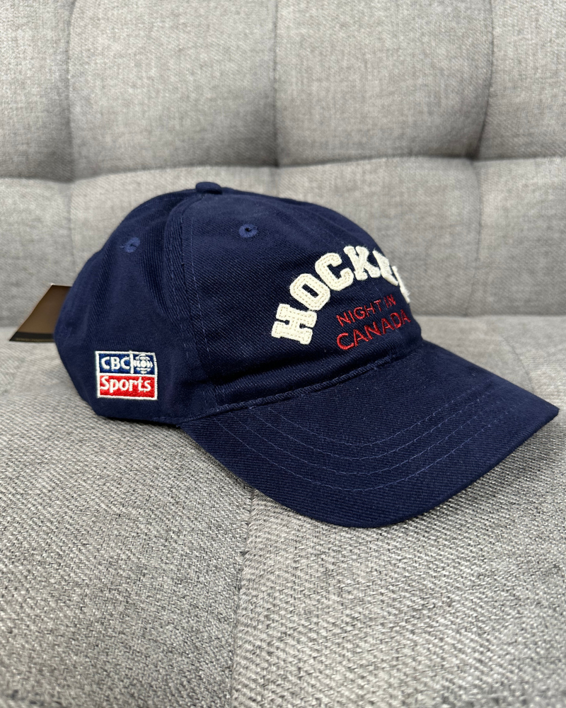 
                  
                    New - Vintage Hockey Night In Canada Strap Back Cap Hat
                  
                