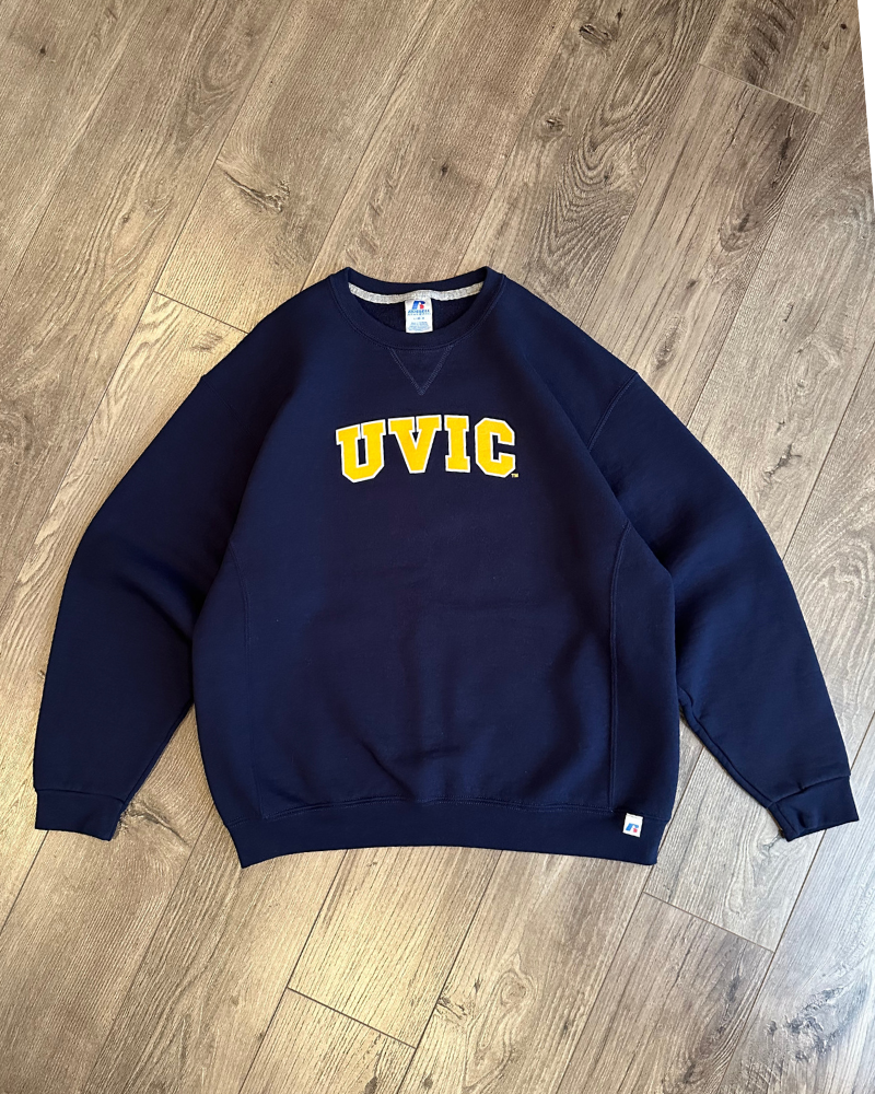 Vintage Russell Athletic UVIC University of Victoria Crewneck - Size L