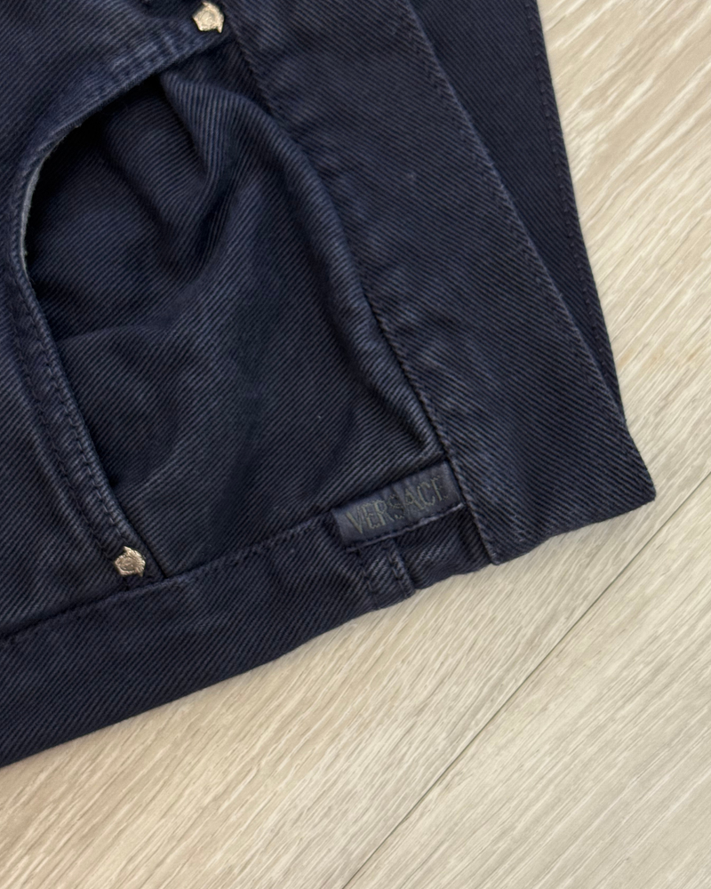 
                  
                    Vintage Versace Jeans Couture Navy Blue Jeans - Size 38x32
                  
                