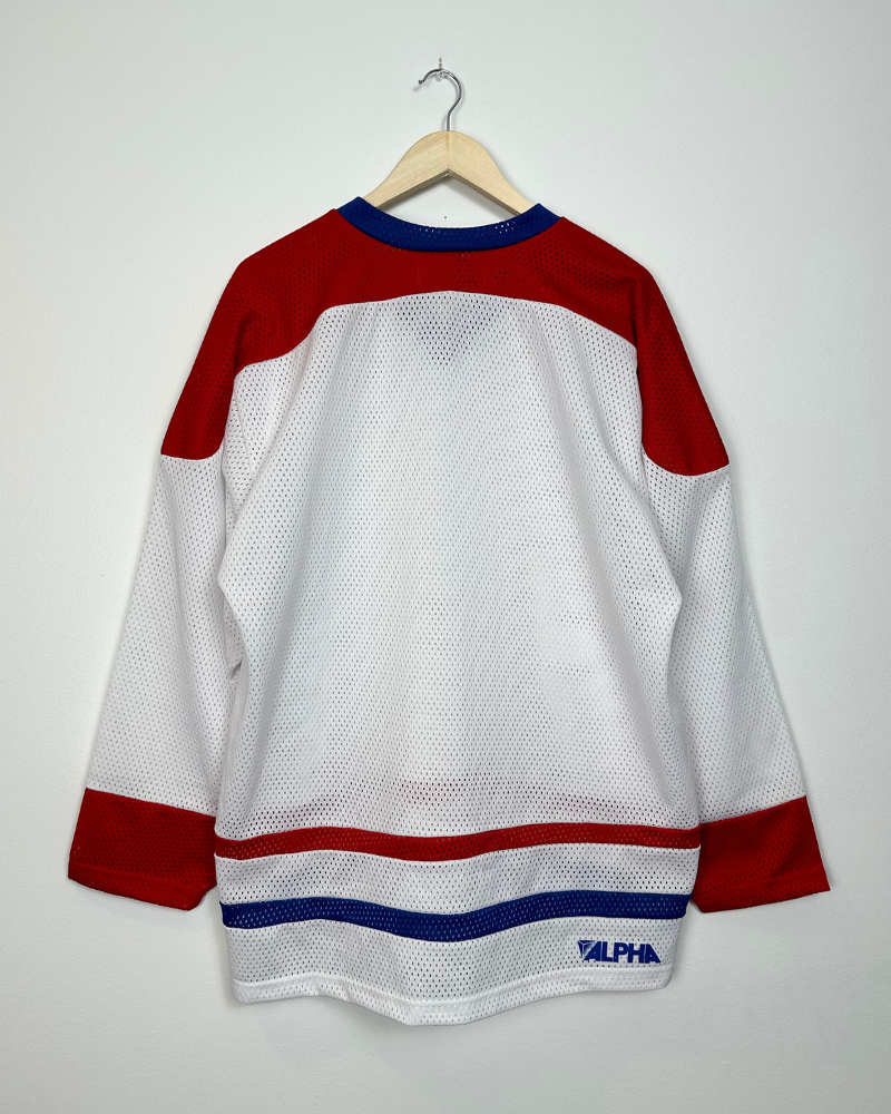 
                  
                    Vintage Blank Montreal Canadians Mesh Hockey Jersey - Size XL
                  
                