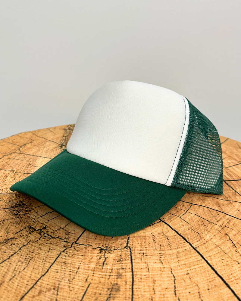 New - Vintage Blank Snapback Trucker Hat