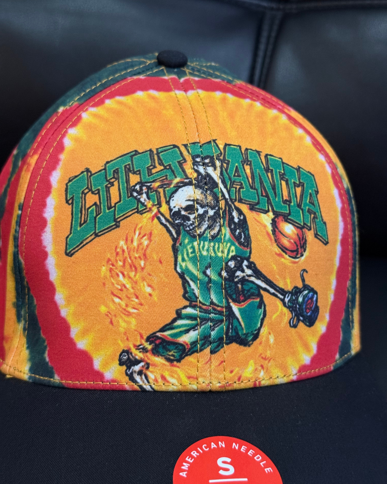 
                  
                    New - Liquid Blue Lithuania Basketball 1996 Tie-Dye Hat - Size S/M
                  
                
