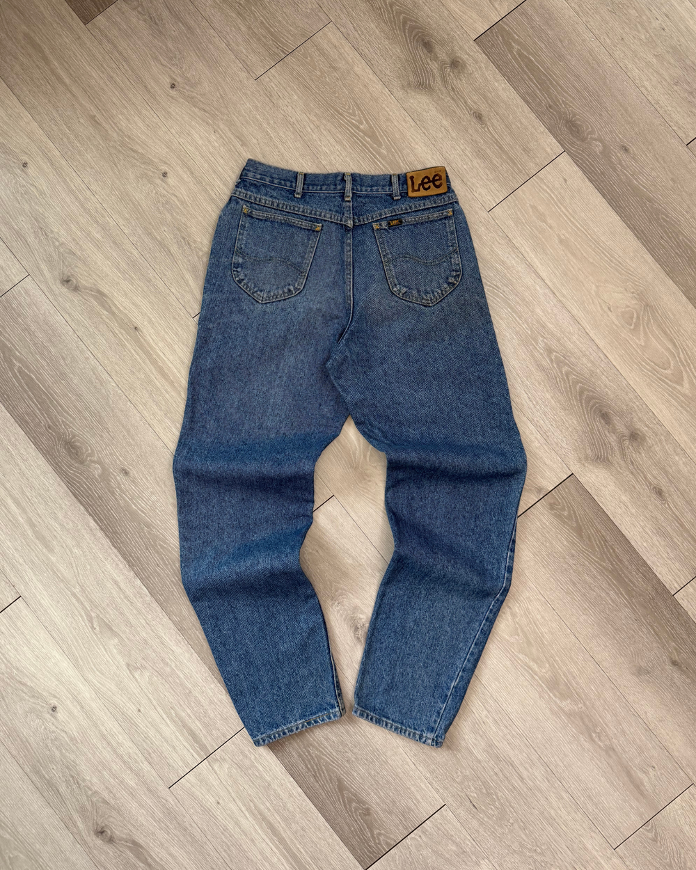 Vintage 80's Lee Rider Straight Leg Jeans - Size 32x33