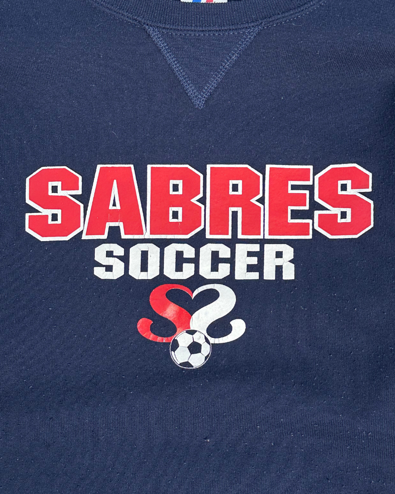 
                  
                    Vintage Russell Athletic Sabres Soccer Sweatshirt - Size S
                  
                