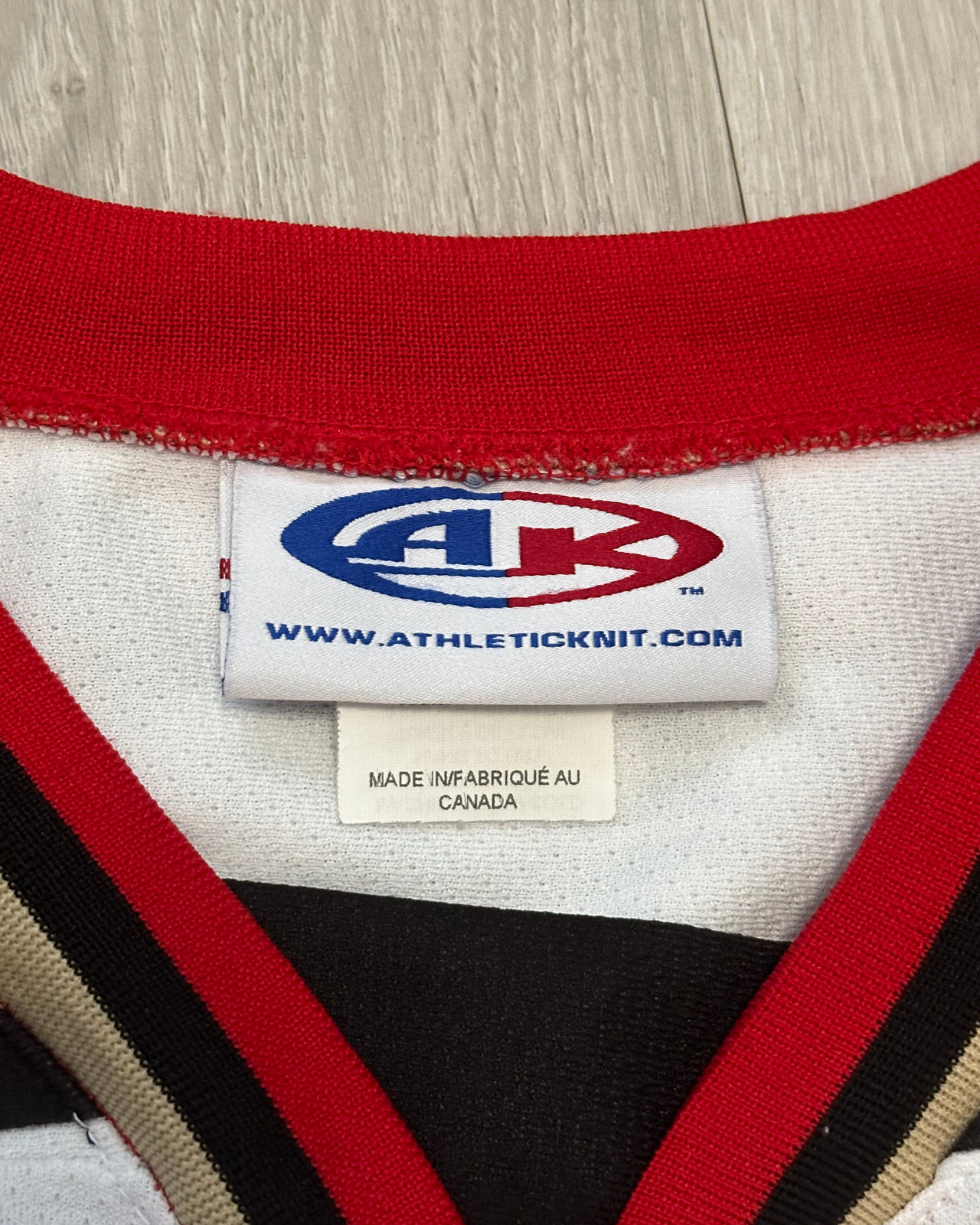 
                  
                    Athletic Knit Ladners Hockey Jersey - Size L
                  
                