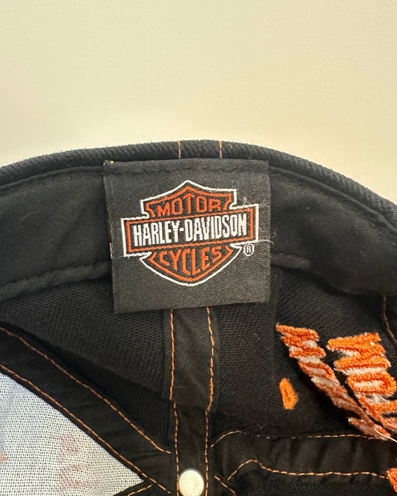 
                  
                    Vintage Harley Davidson Motorcycles Logo Strap Back Cap Hat
                  
                