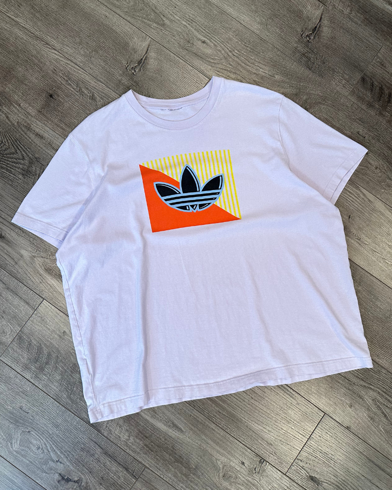 Adidas Originals Diagonal Logo T-Shirt - Size XXL