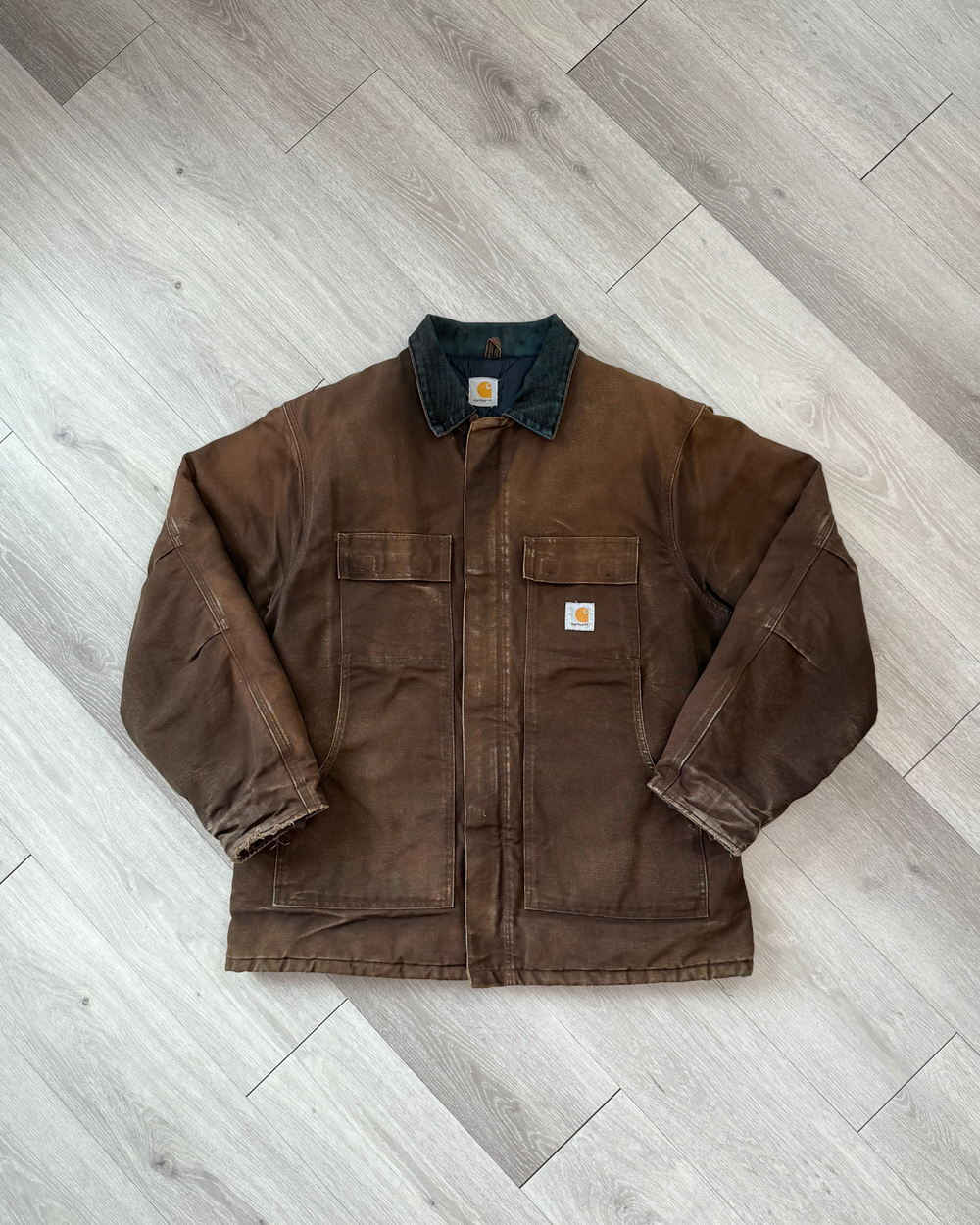 Vintage Carhartt Faded Arctic Jacket - Size XXL Tall