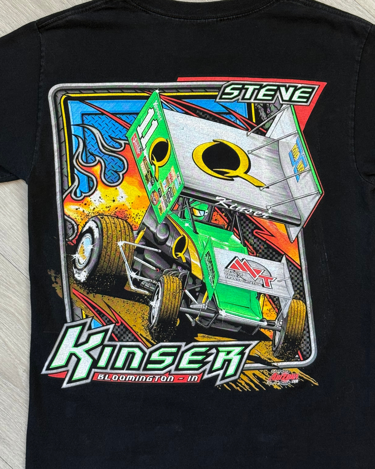 
                  
                    Rare 2008 Steve Kinser Sprint Car Racing T-Shirt - Size S
                  
                