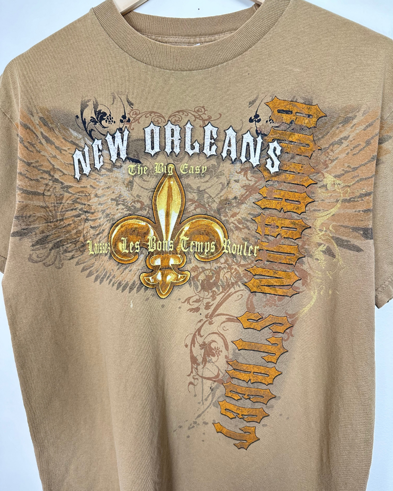 
                  
                    Vintage Y2K Affliction-Style New Orleans Bourbon Street T-Shirt - Size M
                  
                