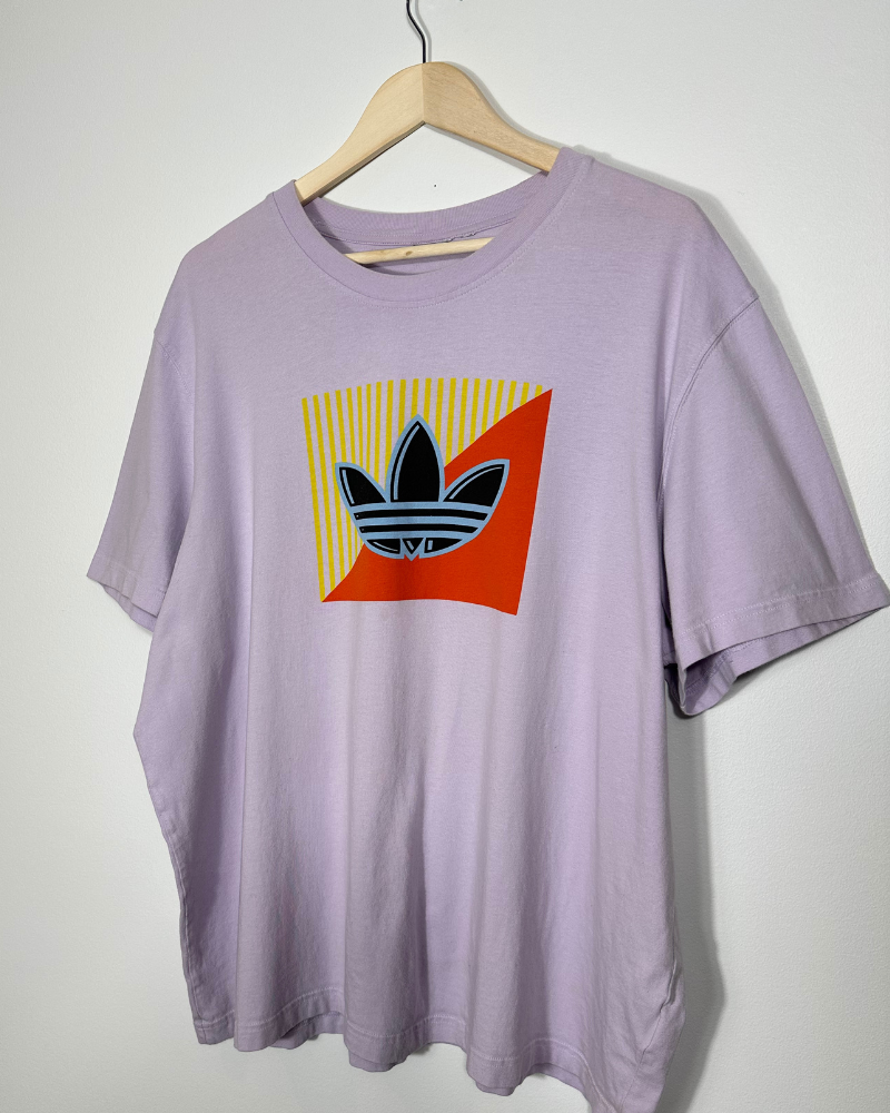 
                  
                    Adidas Originals Diagonal Logo T-Shirt - Size XXL
                  
                