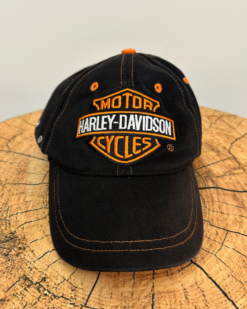 
                  
                    Vintage Harley Davidson Motorcycles Logo Strap Back Cap Hat
                  
                